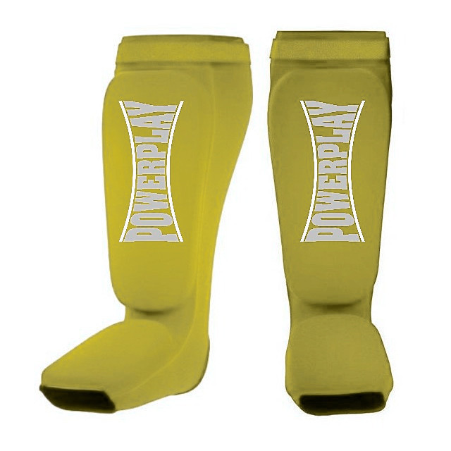 Захист гомілки і стопи PowerPlay 3054 Classic Shin Оливковий M Каменское - изображение 1