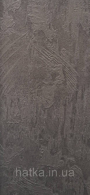 Шпалери вінілові на флізеліні AdaWall Omega1.06х10 під шкіру структурні щільні чорні 23213-6 Київ - фото 2