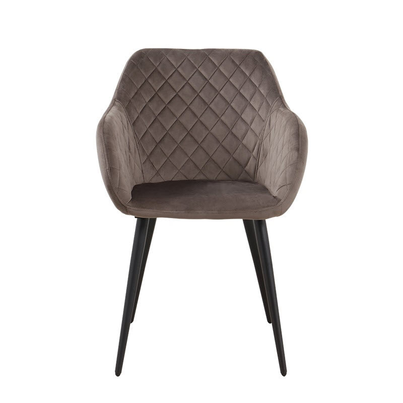 Стілець Арно м'який коричнева тканина Дніпро - фото 2