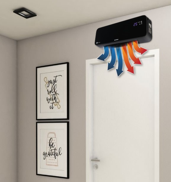 Теплова завіса Powermat 2000Вт Чорний (Польща) Київ - фото 7