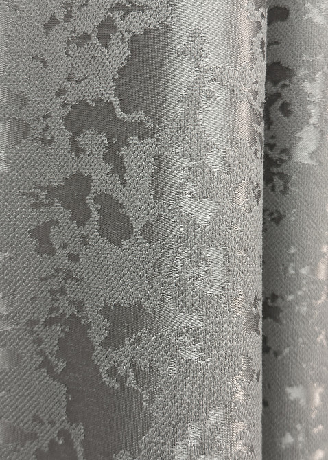 Комплект готовых штор VR-Textil Лен мрамор Pavliani VO № 1714ш серый150х275 см 2 шт (33-0614) Киев - изображение 8