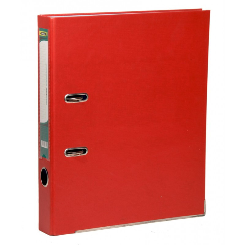 Папка-реєстратор "4Office" A4/50мм 4-247 червоний, шт Київ - фото 1