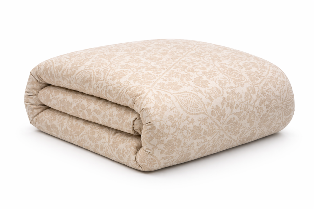 Підковдра Ecotton двоспальний 175х210 см бежевого кольору на запах Коломыя - изображение 1