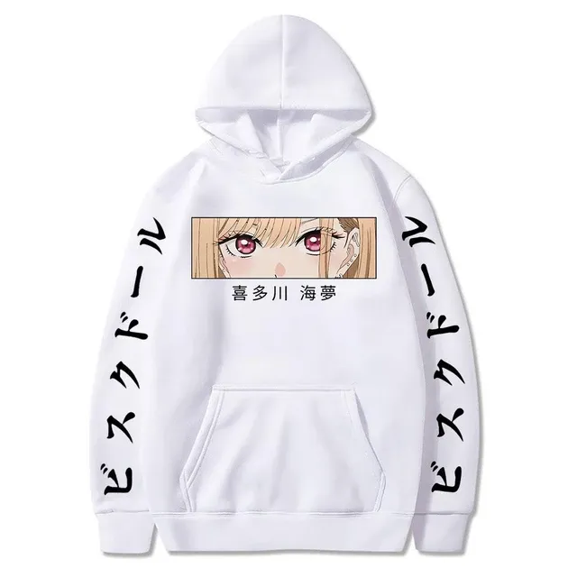 Худи, белая аниме для подростка мальчика 2765866399 размер 140 см Днепр - изображение 1
