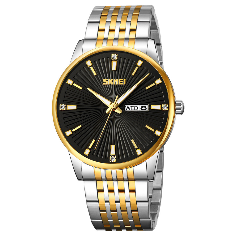 Skmei 9323TGDBK Silver/Gold-Black SBR Київ - фото 1