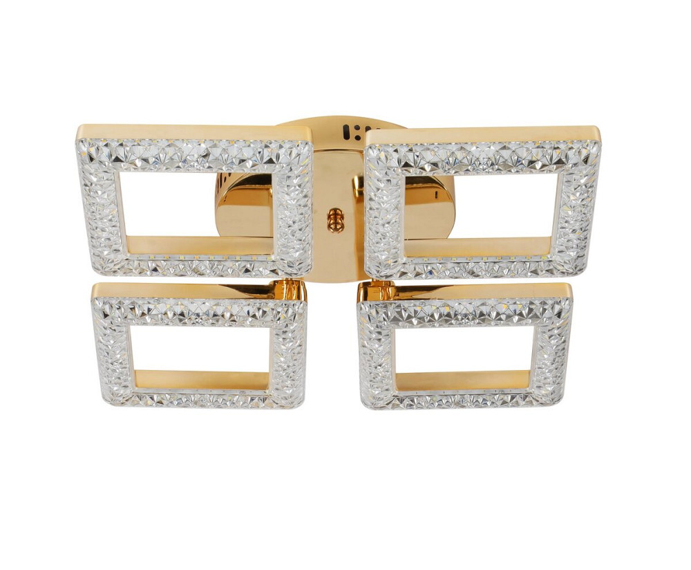 SIRIUS Люстра світлодіодна акрилова Sirius 2726/4 GD 40W*2 Коломия - фото 2