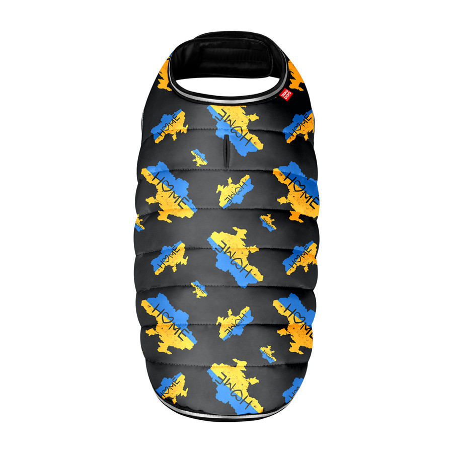 Курточка-накидка для собак WAUDOG Clothes, малюнок "Дом", XS, А 26 см, B 33-41 см, C 18-26 см Вінниця - фото 3