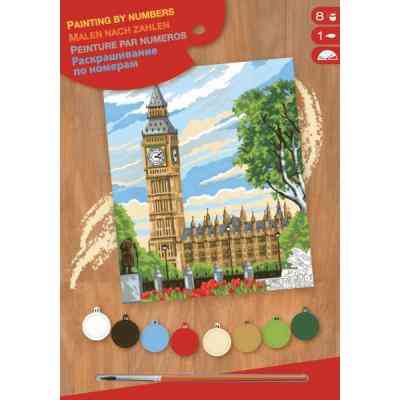 Набір для творчості Sequin Art PAINTING BY NUMBERS JUNIOR Big Ben (SA1331) Вінниця