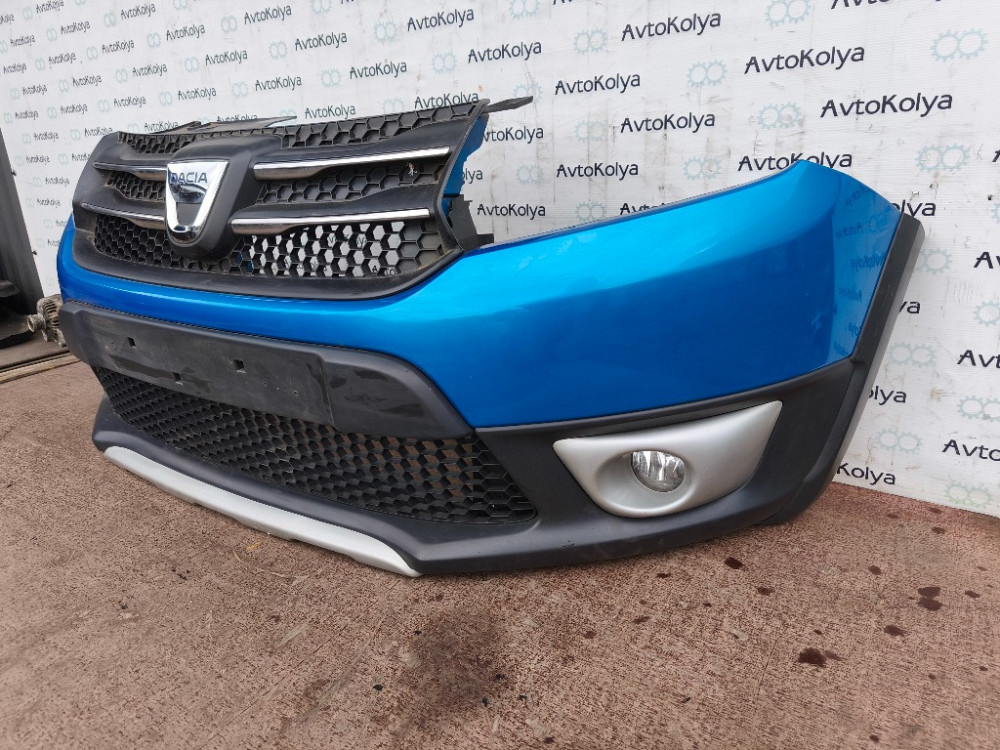 Бампер передній в зборі Dacia Sandero Stepway 2012-2016 (620220754) Ковель - изображение 6