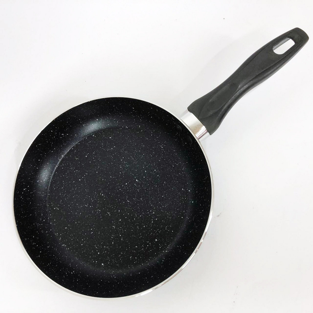 Антипригарна сковорода для овочів, Лита алюмінієва сковорода з алюмінієвим корпусом RQ-72 Львів - фото 6