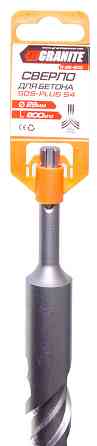 GRANITE Свердло для бетону GRANITE SDS-PLUS S4 28×800 мм 0-28-800 Коломия