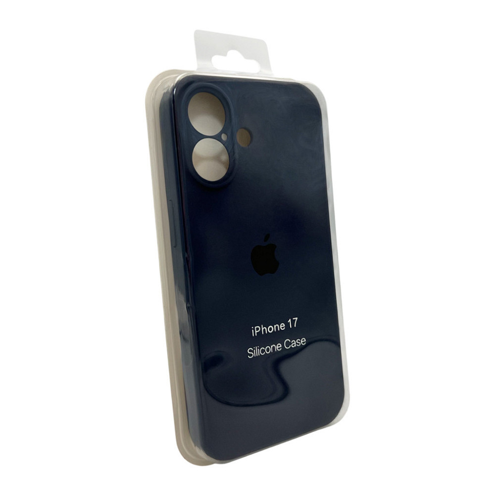 Чохол для смартфона Silicone Full Case AA Camera Protect for Apple iPhone 17 55,Mid Black Київ - фото 2