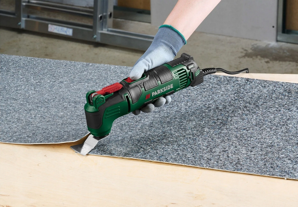 Многофункциональный инструмент реноватор с аксессуарами в кейсе Parkside (PMFW 310 H5) 310 Вт Нововолынск - изображение 7