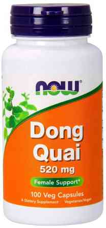 Дягель лікарський Now Foods Dong Quai 520 мг 100 вег капсул Київ