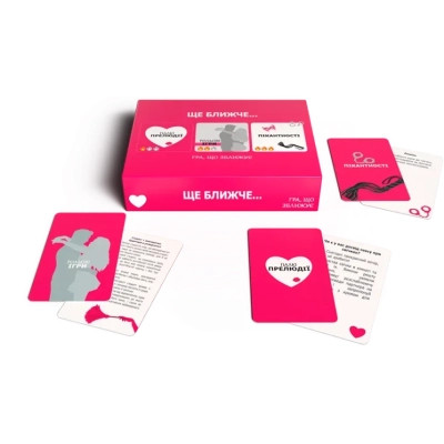 Настільна гра 18+ Bombat game Ще ближче… (укр.) (800439) Вінниця - фото 3