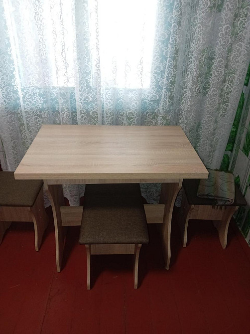 Стіл розкладний 59х89 см для кухонного куточка - Дуб Сонома Львів - фото 5