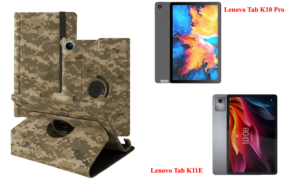 Чохол Spinner360 для планшета Lenovo Tab K11, Tab K11 Plus, колір Xaki Київ - фото 1