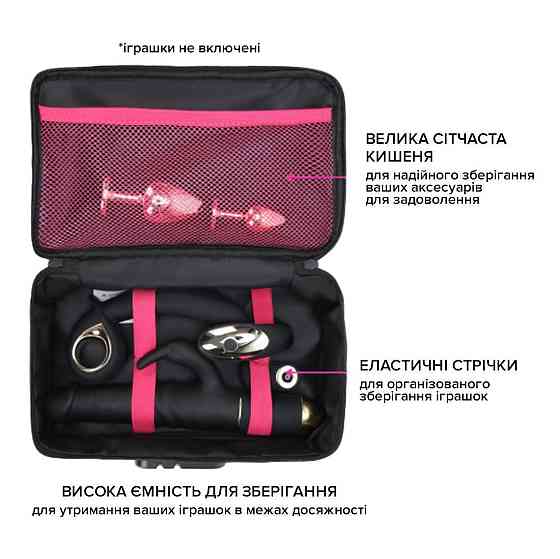 Кейс для игрушек с кодовым замком Dorcel DISCREET BOX Sex Aura Киев