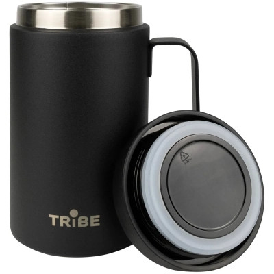 Термокружка Tribe Adventure Mug 450 мл black (T-FA-0032-black) Винница - изображение 8