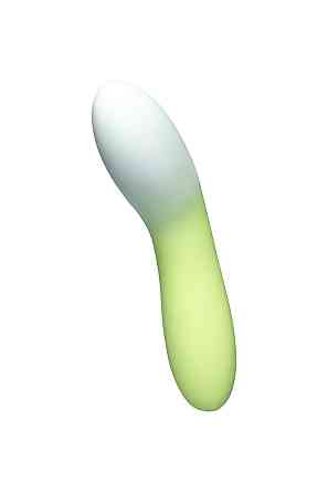 Мини вибратор для точки G Every Night Toys с цветным светодиодом, градиент зеленый Sex Aura Киев