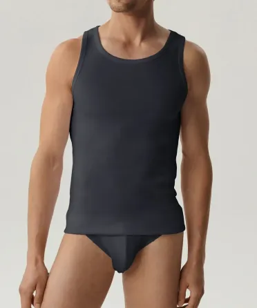 Чоловіча майка Atlantic бавовна Графіт BMV-046 XXL Київ