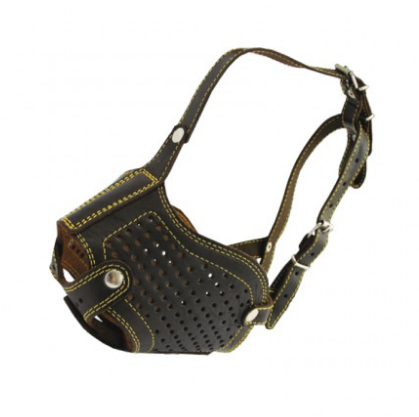 863 Намордник закритий шкіряний "Класика" (Кавказець) Вінниця - фото 1