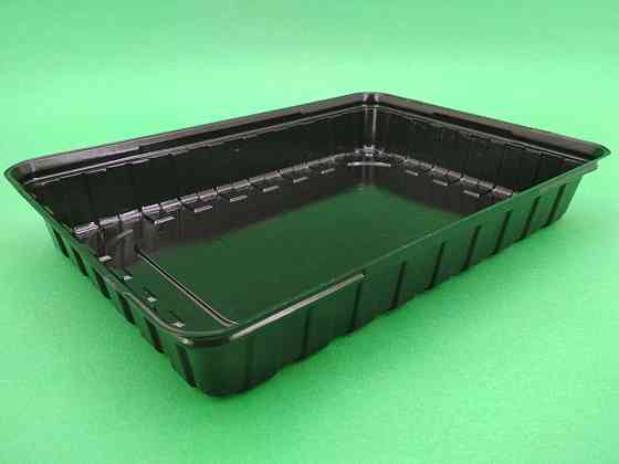 Упаковка для суші ПС-61 Чорна 27,5*19,5*40 50 шт/уп. Харків