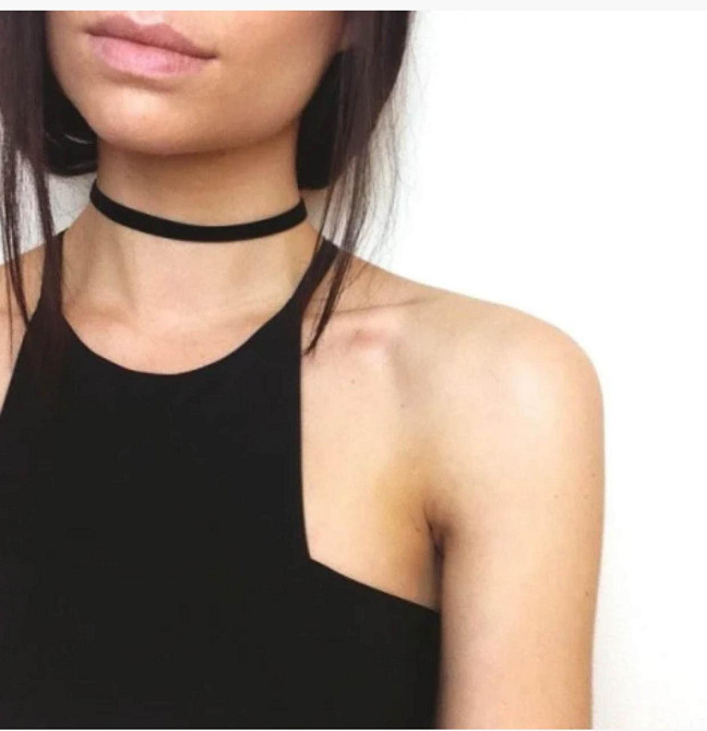 Чокер простий оксамитовий Київ - фото 1