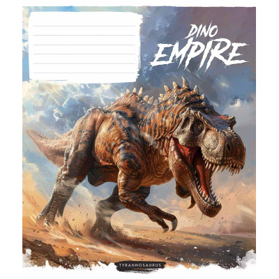 Зошит Школярик Dino empire 18 аркушів клітинка (018-3490K) Вінниця - фото 3