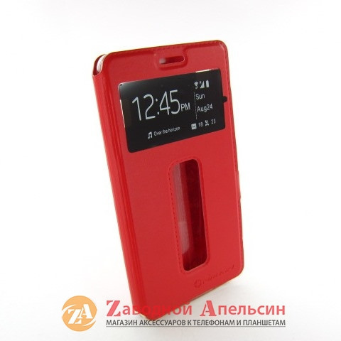 Чехол книга Lenovo A7000 K3 Note Smart Case red Одесса - изображение 7