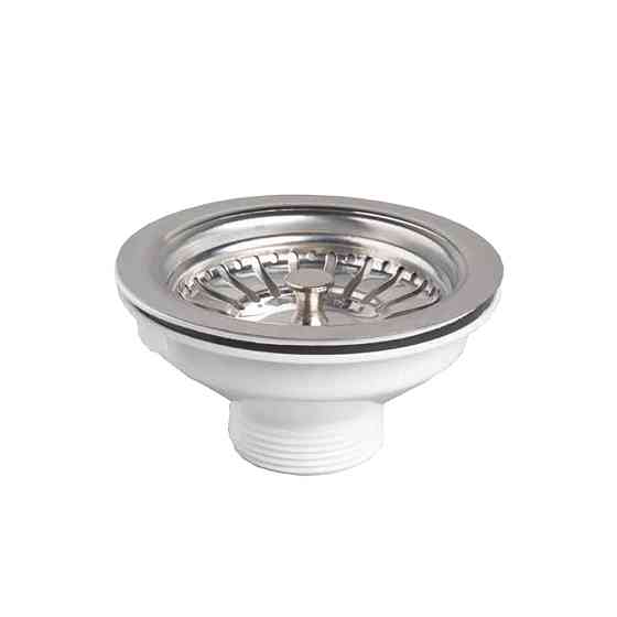 Wirquin Клапан донный для кухонной мойки 1½" с нерж. решеткой WIRQUIN (9545682) Киев