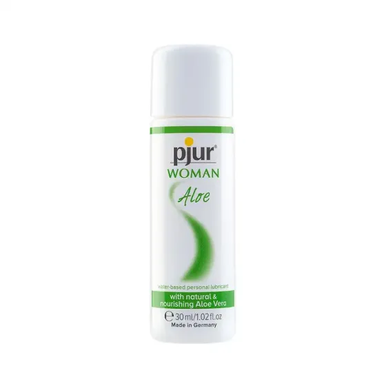 Лубрикант на водній основі pjur Woman Aloe 30 мл з екстрактом алое, зволожувальний, без парабенів Львів