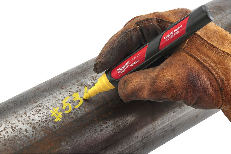 Маркер на основі рідкої фарби InkZAll MILWAUKEE, жовтий Одесса - изображение 2