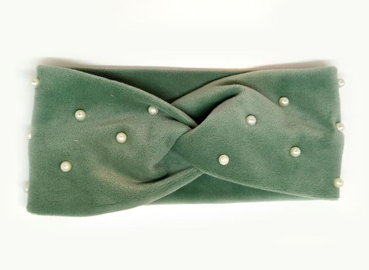 Пов'язка для дівчинки ексклюзивна м'ята Київ - фото 1