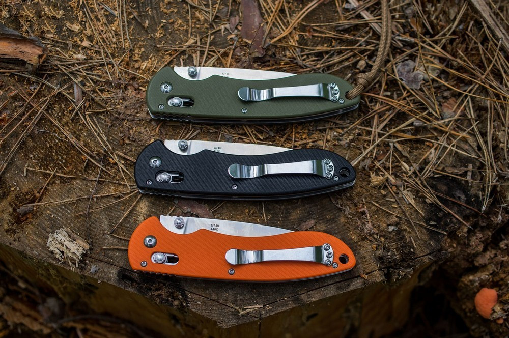 Ніж складаний Ganzo G740-GR зелений Киев - изображение 15