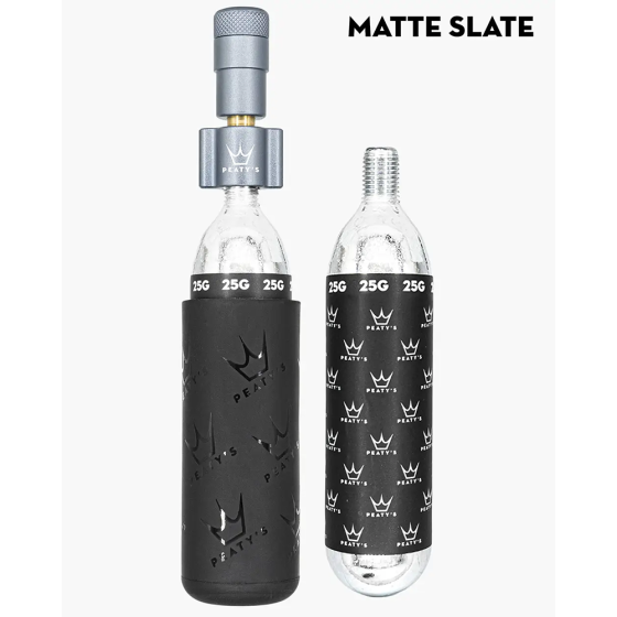 Насос Peaty's Holeshot CO2 Tyre Inflator, MTB 25g, Slate Киев