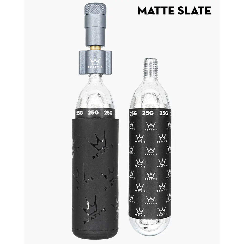 Насос Peaty's Holeshot CO2 Tyre Inflator, MTB 25g, Slate Киев - изображение 1