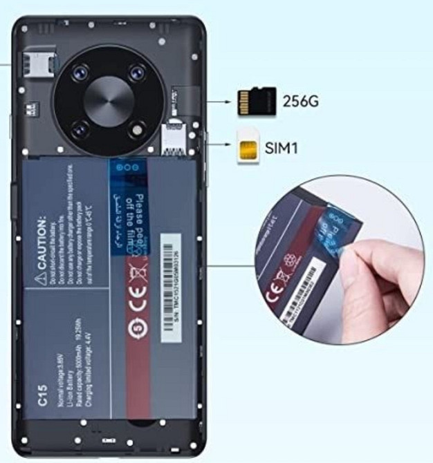 Смартфон: Cubot Max 3 6.95" 4/64Gb. NFC 5000mAh. Київ - фото 3