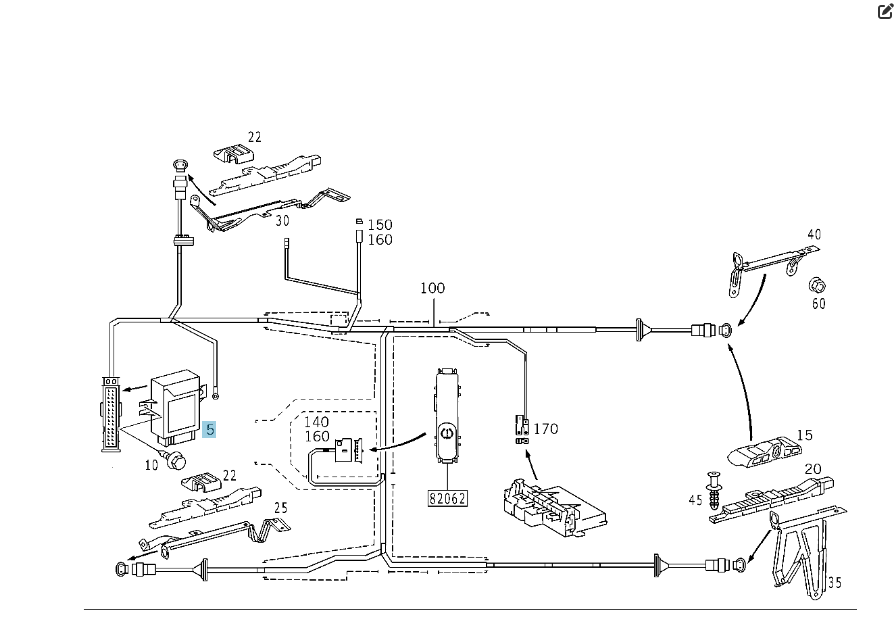Mercedes-Benz  A0028203326 Блок керування системи RDK CL C215 S-class short W220 S-class long V220 Одесса - изображение 5