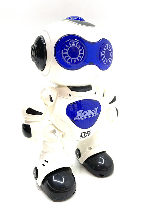 Робот на радіокеруванні Dance Robot танцює мелодії підсвічування Біло-Синій (606-1) Чернігів - фото 8