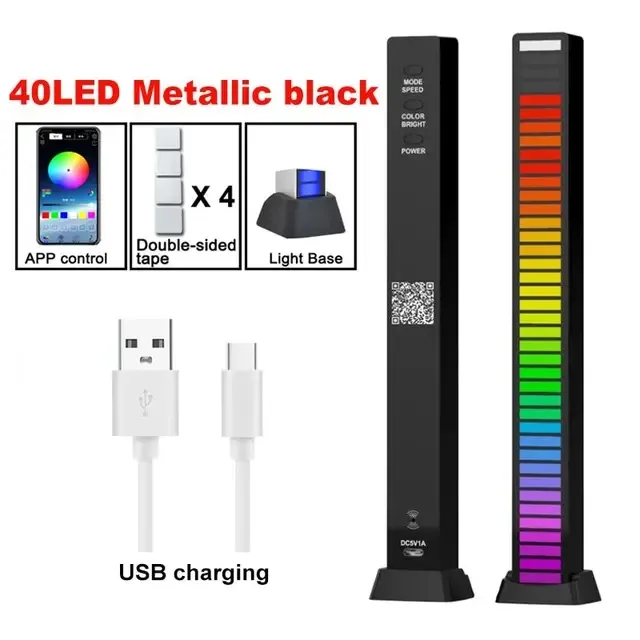 Музыкальный светильник-эквалайзер с Bluetooth и треногой Киев - изображение 12