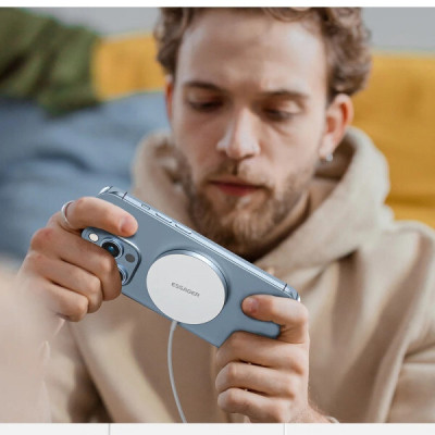 Зарядное устройство Essager 2-in-1 wireless charger 15W magnetic for phone and earphones (EWXCX-YT02-Z) Винница - изображение 5