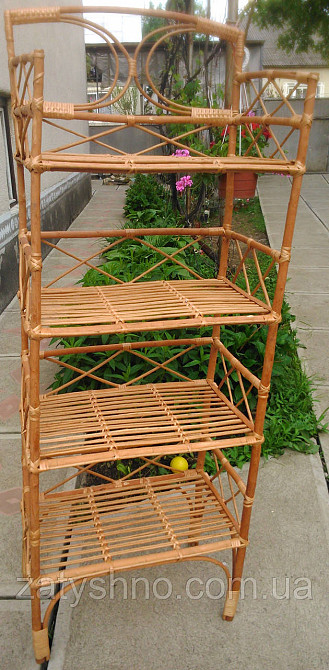 Этажерка плетеная из лозы Киев - изображение 2