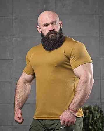 Тактическая потоотводящая футболка odin вселенная кайот ДЛ6544 Одесса