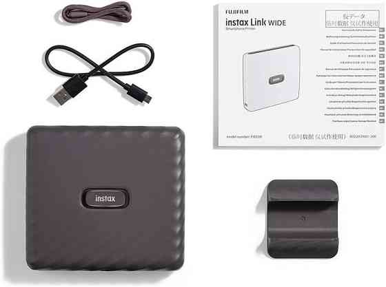 Принтер миттєвого друку Fujifilm Instax Link Wide Mocha Gray EX D (16719586) ( 13519 ) Харків