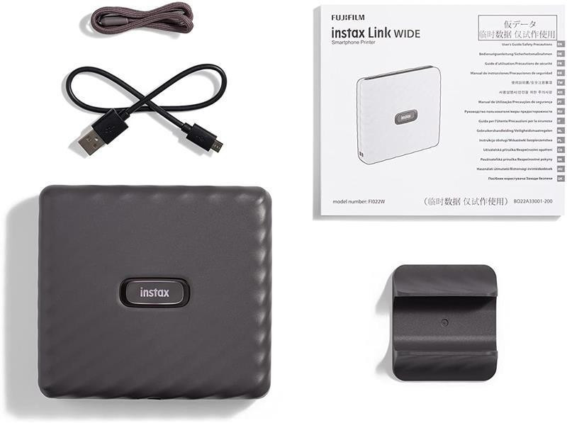 Принтер миттєвого друку Fujifilm Instax Link Wide Mocha Gray EX D (16719586) ( 13519 ) Харків - фото 2