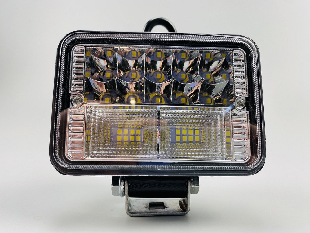Автомобільний світлодіодний робочий світильник із широким оглядом, Фара прямокутна 26Led Мукачево - фото 1