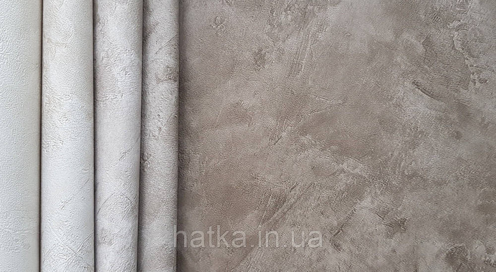 Обои винил на флизелине Caselio Patine 0.53х10 под штукатурку структурные матовые серо черные разные оттенки Киев - изображение 2