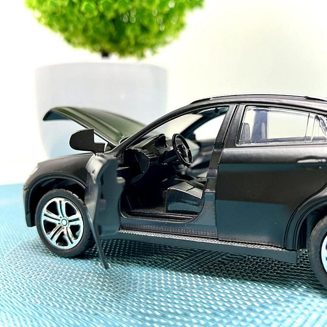 Машина джип Автосвіт BMW x6 металева інерційна 14см Червона (AP-1759) Чернігів - фото 8