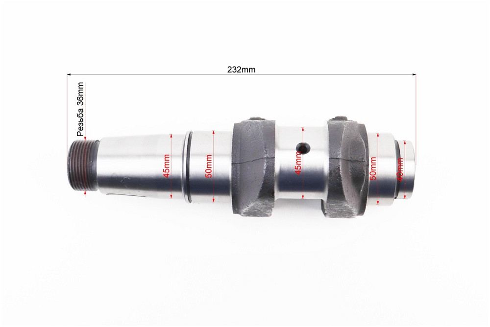 Колінвал R180NM з канавкою під ст. кільце Київ - фото 3